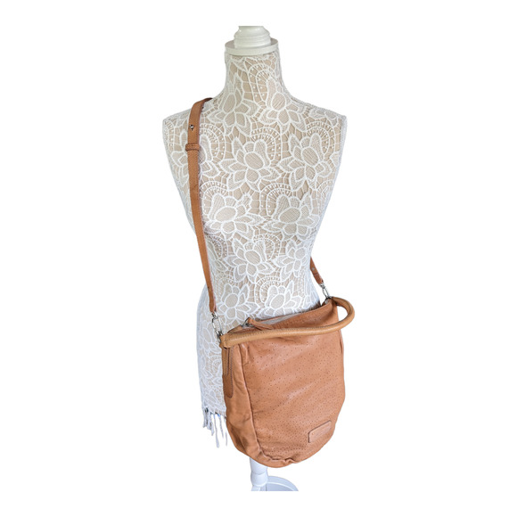 Liesbeskind Perforated Leather Hobo Purse - Picture 1 of 9